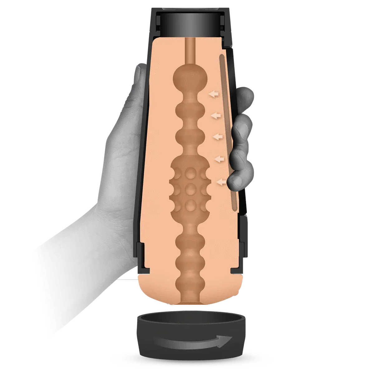 The Grip for Motorbunny BUCK - Fits Doc Johnson Main Squeeze Strokers - Image 12